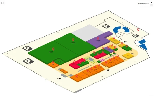 Map atau Denah DP Mall Semarang